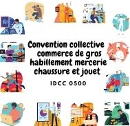 Mutuelle entreprise – Convention collective commerce de gros habillement mercerie chaussure et jouet – IDCC 0500