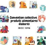 Mutuelle entreprise - Convention collective produits alimentaires élaborés - IDCC 1396