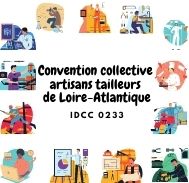 Mutuelle entreprise - Convention collective artisans tailleurs de Loire-Atlantique - IDCC 0233