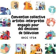 Mutuelle entreprise – Convention collective artistes-interprètes engagés pour des émissions de télévision – IDCC 1734