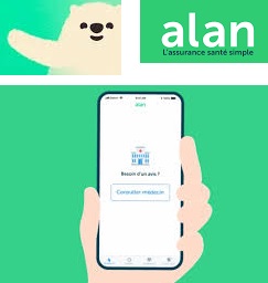 Appli mutuelle Alan  complémentaire santé 100% digitale