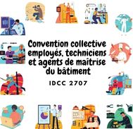Mutuelle Convention collective employés, techniciens et agents de maîtrise du bâtiment - IDCC 2707