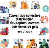 Mutuelle Convention collective distribution des papiers-cartons commerce de gros – IDCC 3224