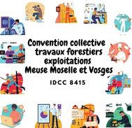 Mutuelle collective travaux forestiers exploitations Meuse, Moselle et Vosges - IDCC 8415