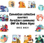 Mutuelle Convention collective ouvriers forestiers communes ONF de Rhône Alpes - IDCC 8821