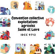 Mutuelle Convention collective exploitations agricoles Saône et Loire - IDCC 9712