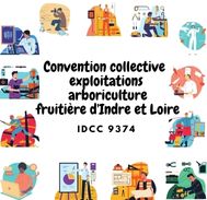 Mutuelle Convention collective exploitations arboriculture fruitière d'Indre et Loire - IDCC 9374