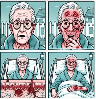 Conseils santé seniors : identifier et gérer l'évolution des 4 stades des escarres