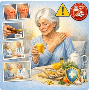 Le curcuma agit-il comme un véritable anti-inflammatoire après 60 ans ?