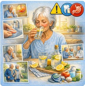 L’eau citronnée au réveil est-elle réellement bénéfique pour la santé des seniors ?