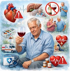 Un petit verre quotidien protège-t-il vraiment le cœur des seniors  ?