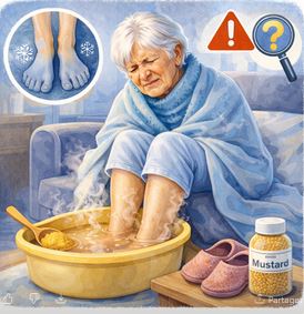 Les bains de pieds à la moutarde protègent-ils vraiment contre le froid  ?