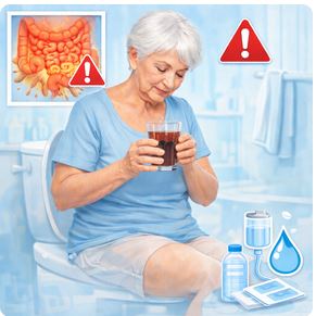 Le cola dégazé est-il une solution sûre contre la diarrhée senior ?