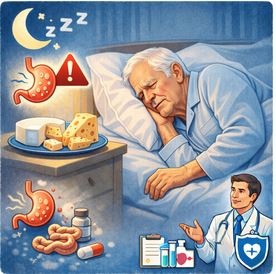 Le fromage consommé le soir perturbe-t-il le sommeil des seniors  ?