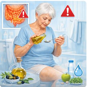 L’huile d’olive à jeun soulage-t-elle durablement la constipation ?