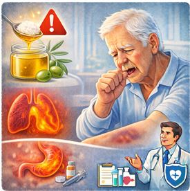 L’huile d’olive sucrée calme-t-elle réellement la toux chez les seniors ?