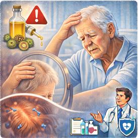 L’huile de ricin stimule-t-elle réellement la pousse des cheveux chez les seniors ?