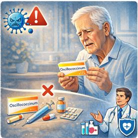 L’Oscillococcinum protège-t-il efficacement contre la grippe chez les seniors  ?