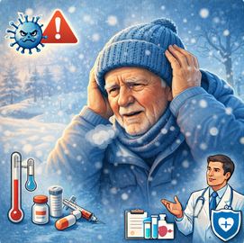 Se couvrir la tête protège-t-il vraiment  les seniors contre les maladies hivernales ?